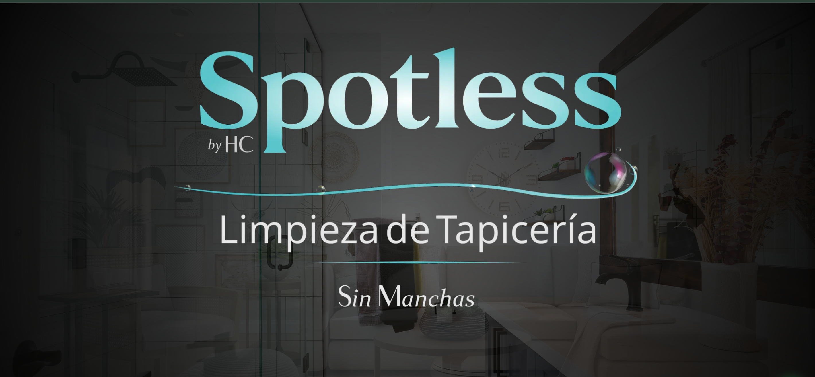 Captura del proyecto Spotless by Hc desarrollado por Carlos Garzón Freelance